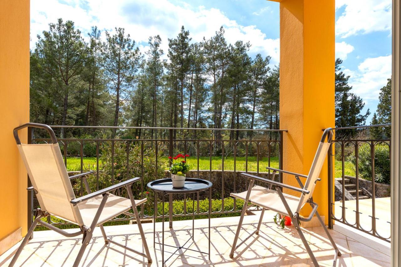 Spyrelia Villa With Private Pool & Outdoor Hot Tub Dassia  Ngoại thất bức ảnh